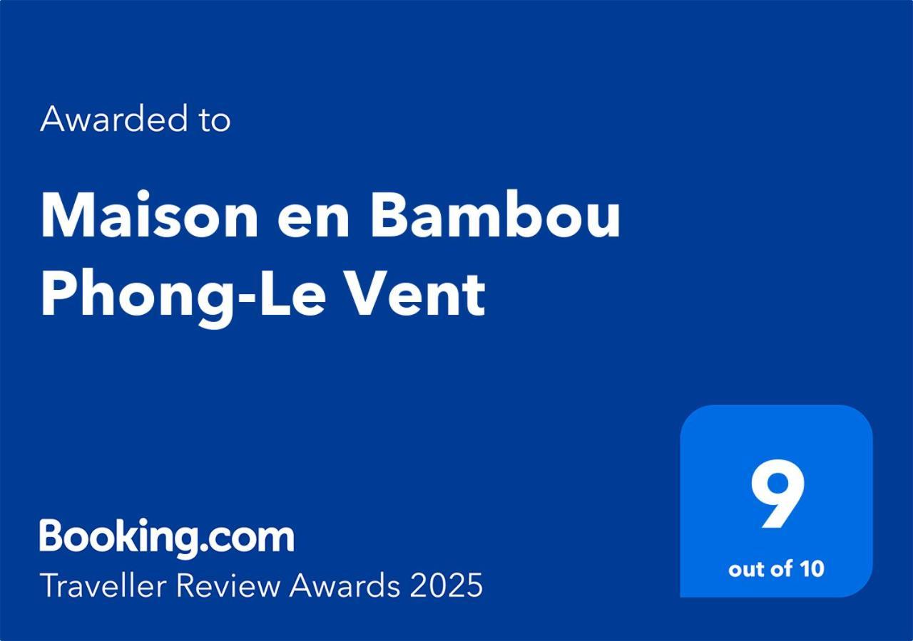 Maison En Bambou Phong-Le Vent Sa Dec Exterior foto